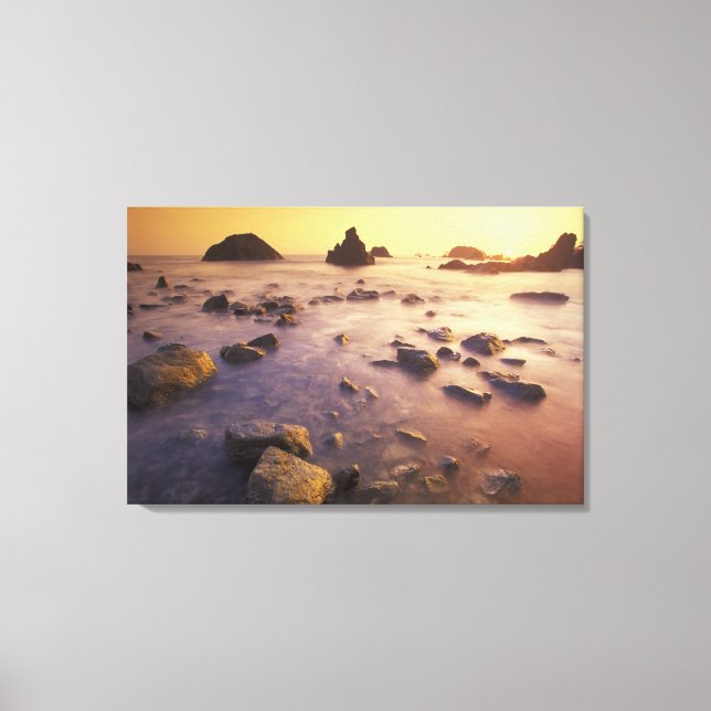 NA, USA, Kalifornien, Nordkalifornien Canvastryck (Framsida)