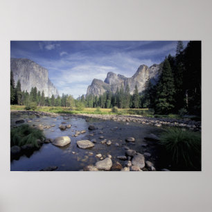 NA, USA, Kalifornien, Yosemite NP, dalvy Poster