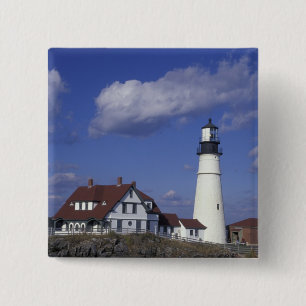 NA, USA, Maine, nära Portland, Portland Head Knapp