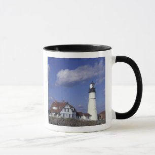 NA, USA, Maine, nära Portland, Portland Head Mugg