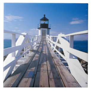 NA, USA, Maine, Port Clyde. Marshall Point 2 Kakelplatta