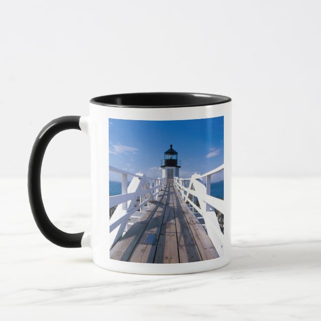NA, USA, Maine, Port Clyde. Marshall Point 2 Mugg (Vänster)