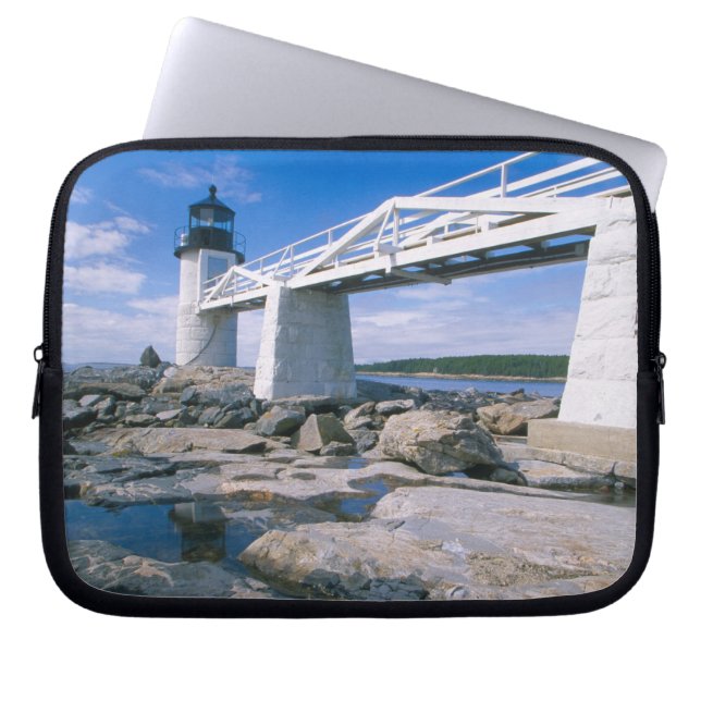 NA, USA, Maine, Port Clyde.  Marshall Point Laptop Fodral (Framsidan)