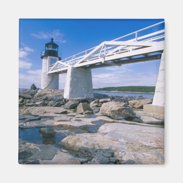 NA, USA, Maine, Port Clyde. Marshall Point Magnet (Framsidan)