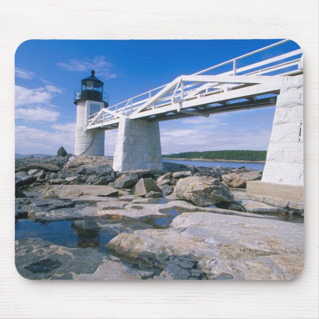 NA, USA, Maine, Port Clyde.  Marshallpunkt Musmatta (Framsidan)