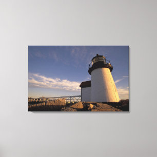 NA, USA, Massachusetts, Nantucket Island, 3 Canvastryck