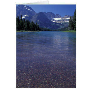 NA, USA, Montana, Glacier National Park. Hälsningskort