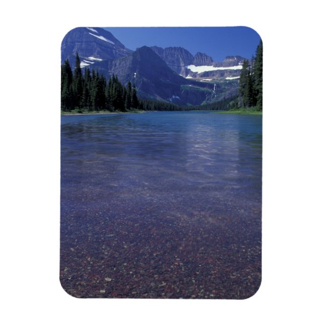 NA, USA, Montana, Glacier National PArk. Magnet (Vertikal)