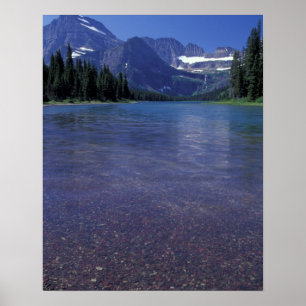 NA, USA, Montana, Glacier National Park. Poster