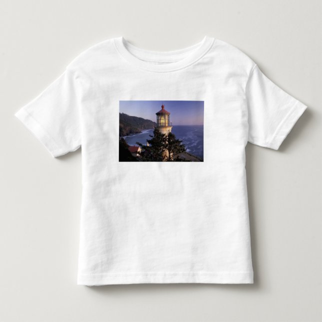 NA, USA, Oregon, Heceta Head fyr, Tee (Framsida)