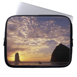 NA, USA, Oregon, Oregonkusten, Canon Beach med Laptop Sleeve