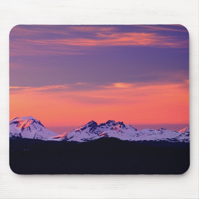 NA, USA, Oregon, The Three Sisters Mountains Musmatta (Framsidan)