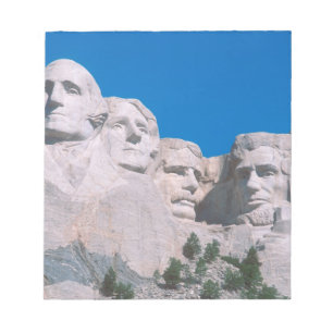 NA, USA, SD, Mount Rushmore. Anteckningsblock