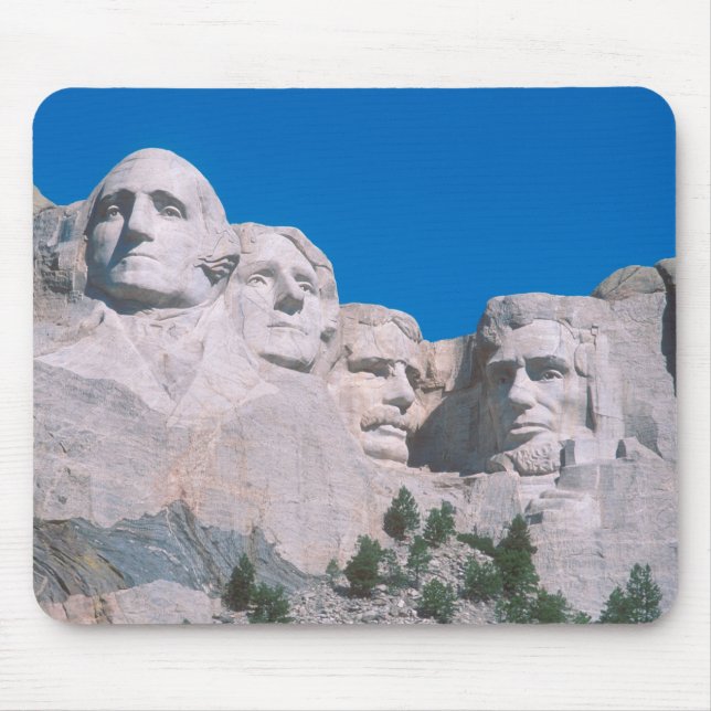 NA USA, SD, Mount Rushmore. Musmatta (Framsidan)