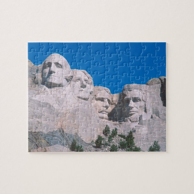 NA USA, SD, Mount Rushmore. Pussel (Horisontell)