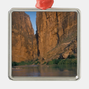 NA, USA, Texas, Big Bend National Park. Rio Grande Julgransprydnad Metall