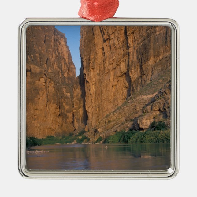 NA, USA, Texas, Big Bend National Park.Rio Julgransprydnad Metall (Framsidan)