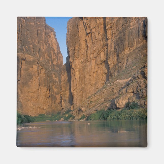 NA, USA, Texas, Big Bend nationalpark. Rio Grande Magnet (Framsidan)