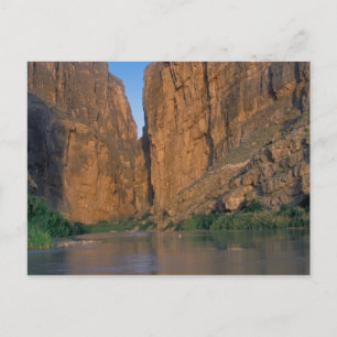 NA, USA, Texas, Big Bend nationalpark. Rio Grande Vykort