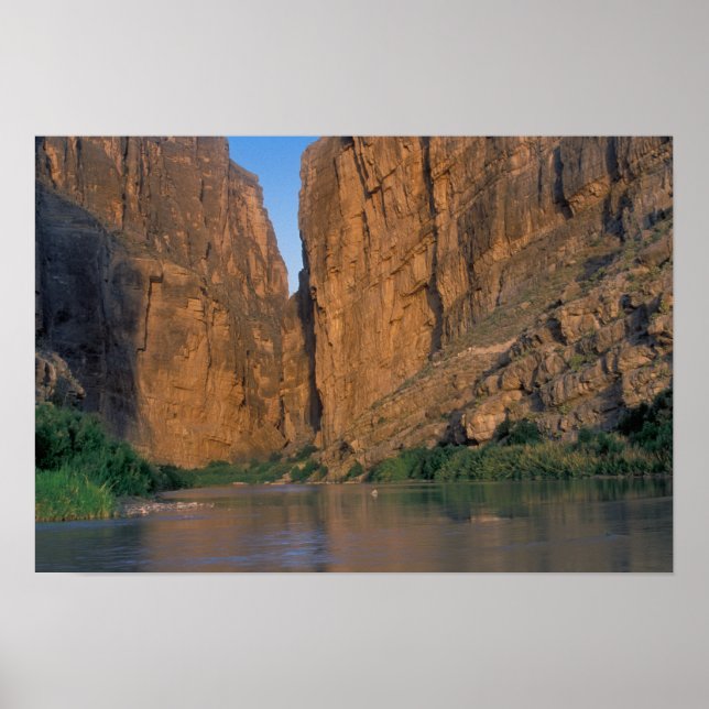 NA, USA, Texas, Big Bend nationalpark. Rio Poster (Framsidan)