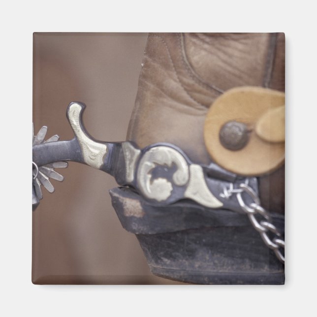 NA, USA, Texas, Lubbock Cowboys, stövel Magnet (Framsidan)