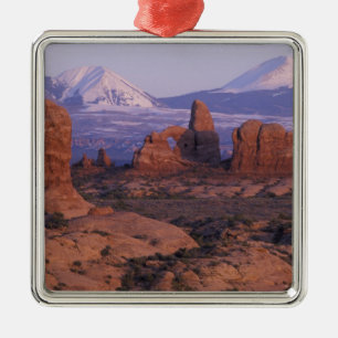 NA, USA, Utah, Arches National Park. Eden Trädgård Julgransprydnad Metall