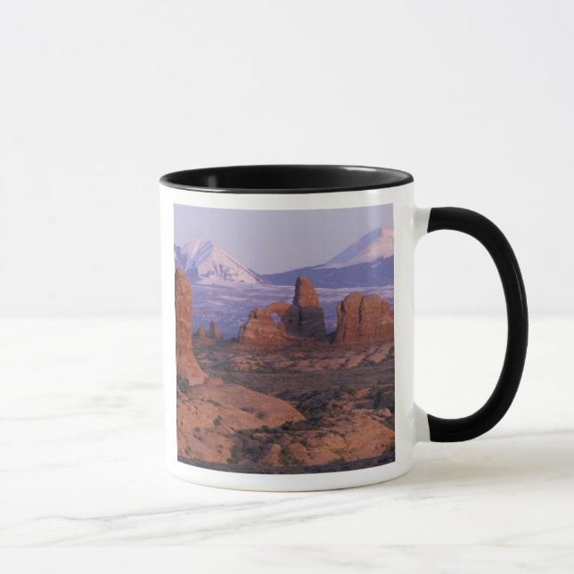 NA, USA, Utah, Arches National Park. Eden Trädgård Mugg (Höger)