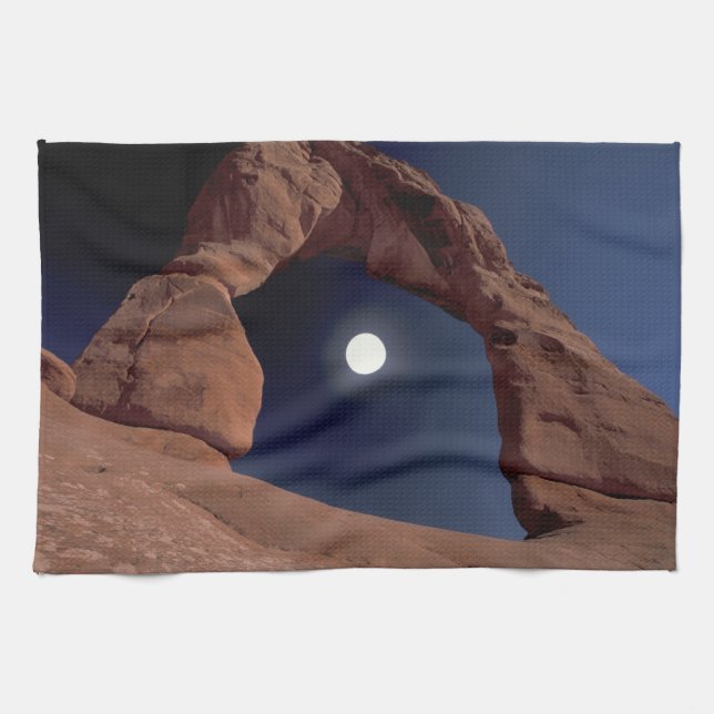 NA, USA, Utah, Arches National Park. Fintvätt Kökshandduk (Horisontell)