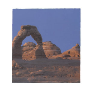 NA, USA, Utah, Arches National Park. Ömtålig Anteckningsblock