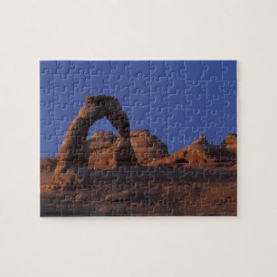 NA, USA, Utah, Arches nationalpark. Ömtålig Pussel