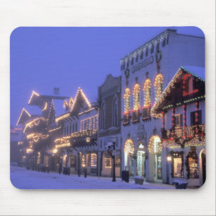 NA USA, Washington, Leavenworth. Huvudsaklig gata Musmatta