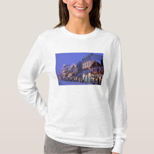 NA USA, Washington, Leavenworth. Huvudsaklig gata T-shirt