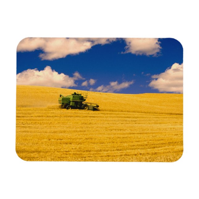 NA, USA, Washington State, Palouse Region Magnet (Horisontell)