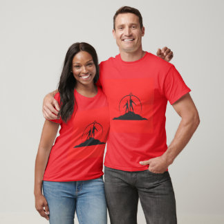 Nå ut efter stjärnorna T-shirt – Motiverande