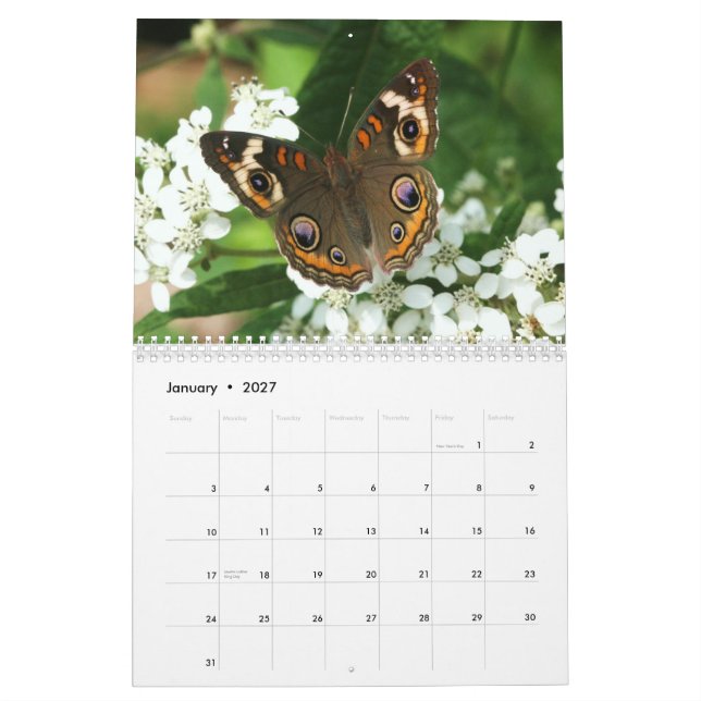 NABA-möteskalender Kalender (Jan 2027)