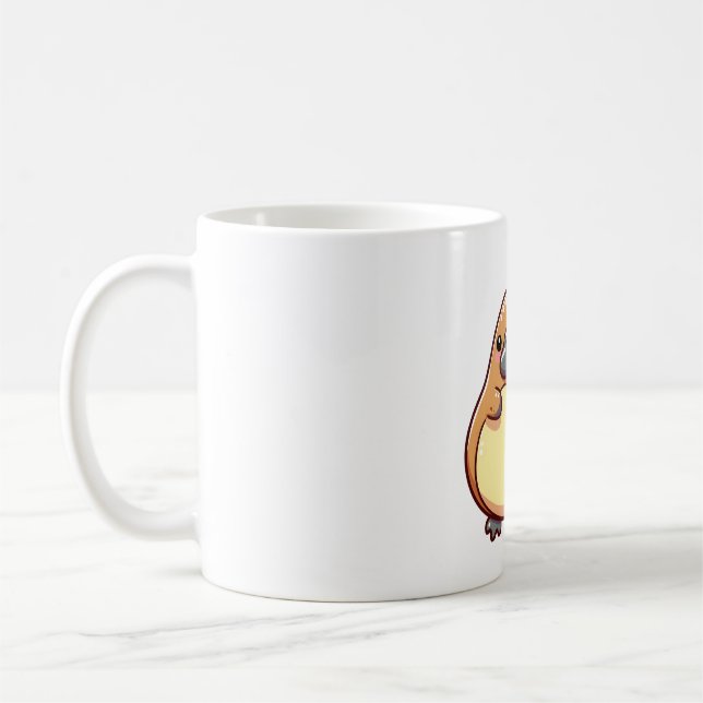 Näbbdjur päron kaffemugg (Vänster)