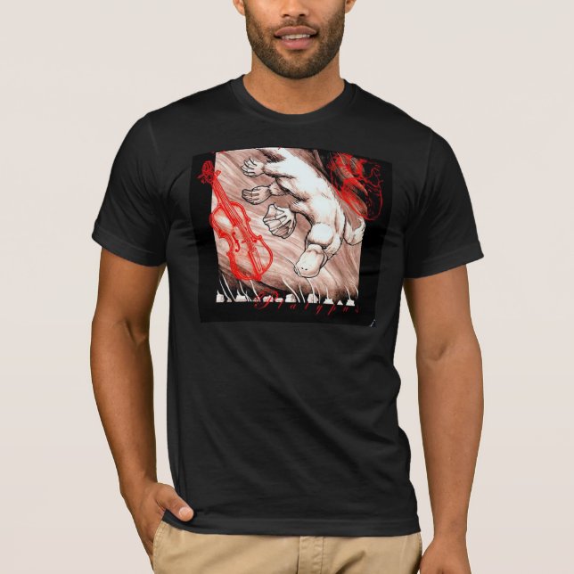 Näbbdjur T-shirt (Framsida)