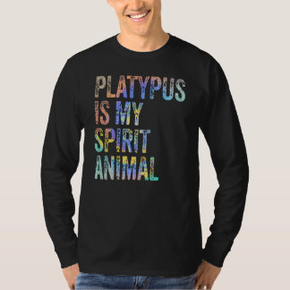 Näbbdjuret Är Min Andliga Djur Näbbdjur T Shirt