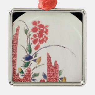 Nabeshima pläterar, c.1716-35 julgransprydnad metall