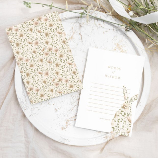 Nåbunny Vår Ord av Wisdom Baby Advice Rådkort (Skapare uppladdad)