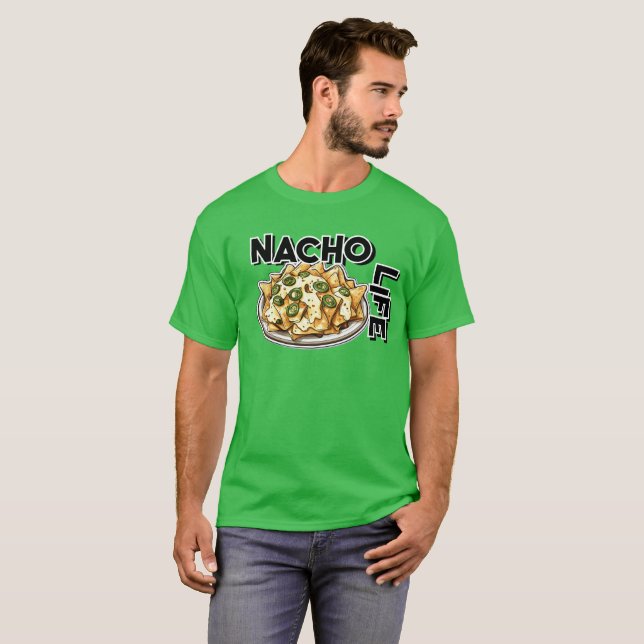 Nacho Älskare T-Shirt (Hel framsida)