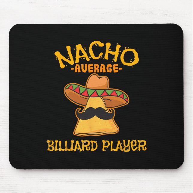 Nacho Average Billiard Player Cinco De Mayo Mexiic Musmatta (Framsidan)