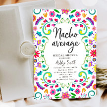 Nacho Average Blommigt Fiesta Mexican Möhippa