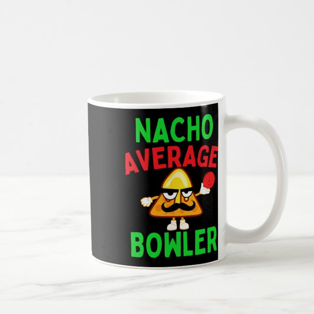 Nacho Average Bowlareare Cinco De Mayo Bowling Mex Kaffemugg (Höger)
