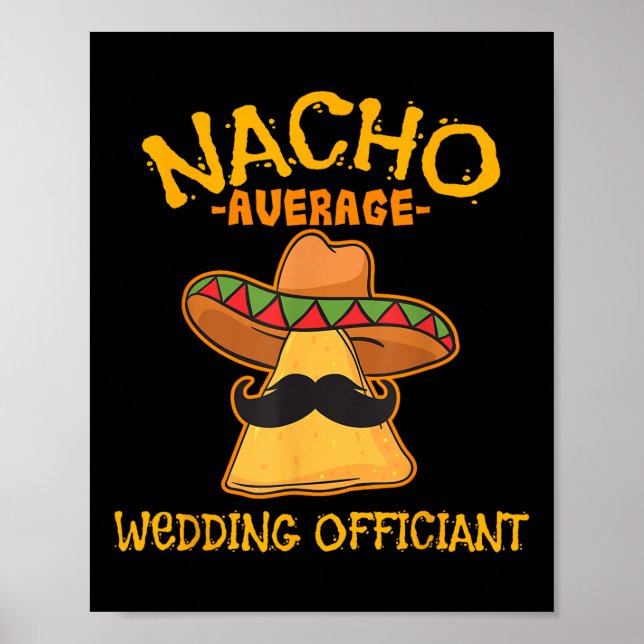 Nacho Average Bröllop, Mexican Cinco De M Poster (Framsidan)