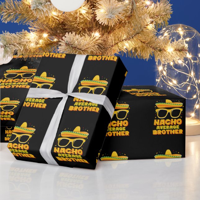 Nacho Average Brother Cinco Mayo Matching Family Presentpapper (Helgdagar)