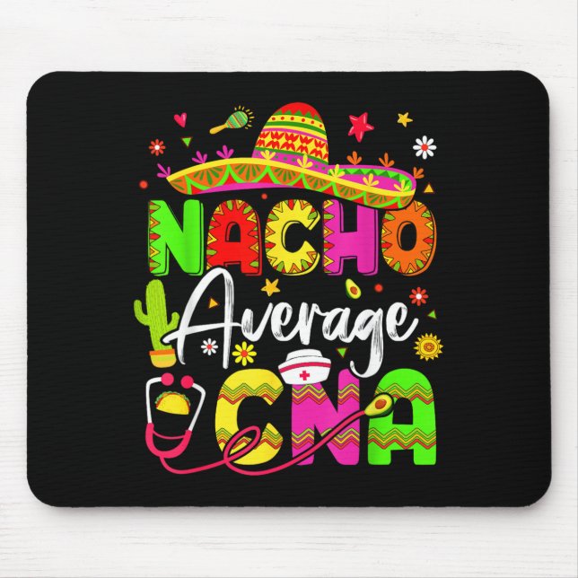 Nacho Average Cna Cinco De Mayo Fest Mexikansk Musmatta (Framsidan)