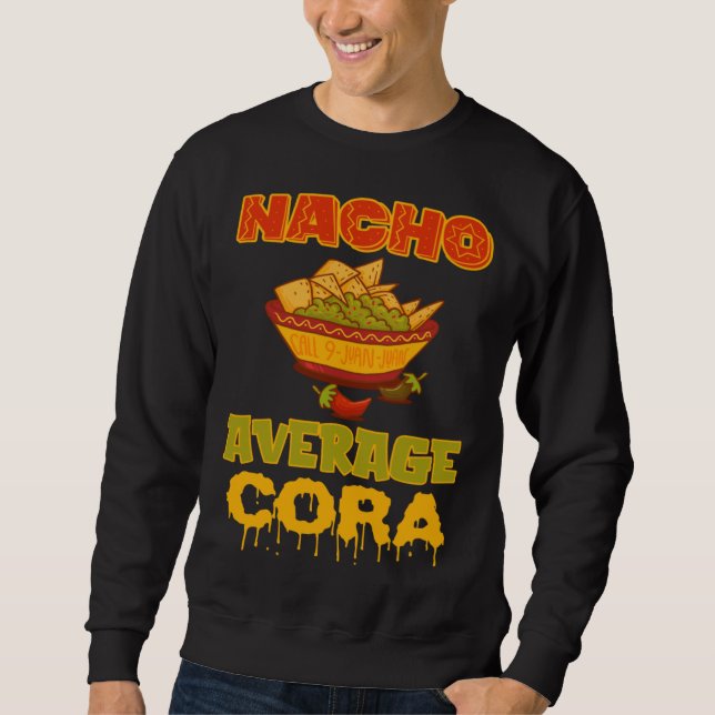 Nacho Average Cora Lång Ärmad Tröja (Framsida)