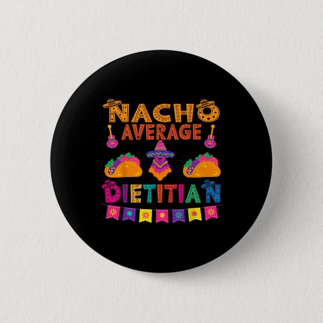 Nacho Average Dietist Matchande Familj Cinco De M Knapp (Framsida)