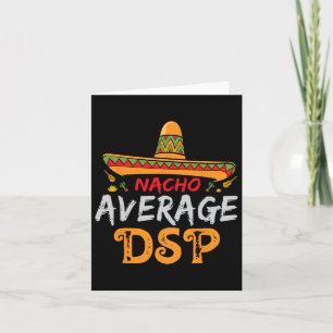 Nacho Average Dsp Direkt Supportpersonal Cinco De Kort